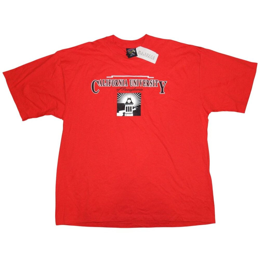 NWT Vintage California University of Pennsylvania Soffe's Choice T-Shirt XXL